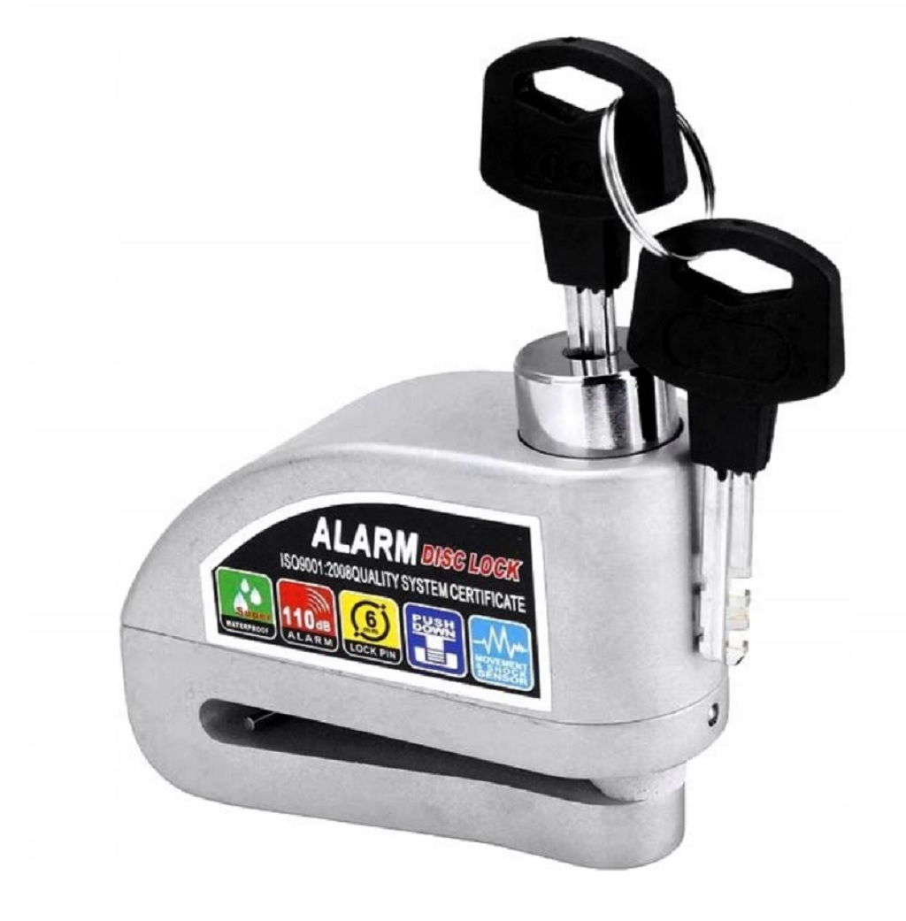 Kvalitný bezpečnostný zámok na brzdový kotúč